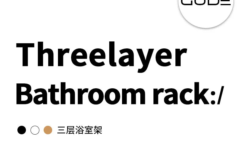 Floor-standing Bathroom Storage Rack Towel and Shower Organizer for Toilet and Bathtub Durable Bathroom Utility Shelf