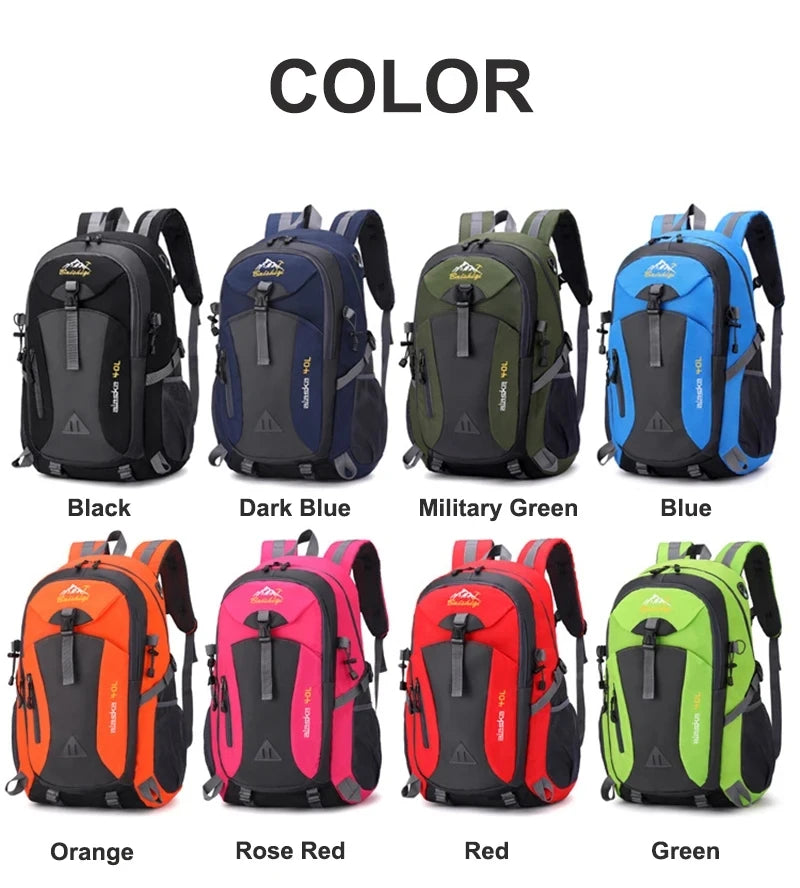 New Travel Backpack for Men Women Outdoor Hiking Camping Backpacks Large Capacity Laptop Bags Lightweight Mountaineering Bag