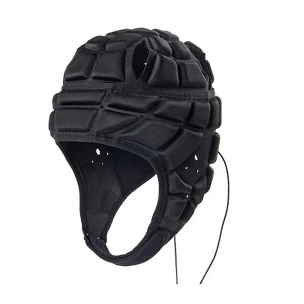 Sports Headguard Adjustable Strap Rugby Helmet Headguard for Kids Youth Ultralight Impact-resistant Soccer Ski Soft Protective