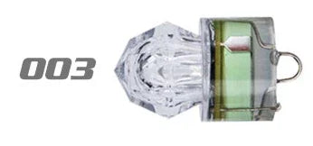 Deep Drop Light Diamond Fishing Light Underwater Activated LED Glow Fishing Lure Attracting Fishing Flash Light Tuna Swordfish