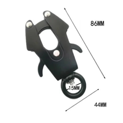 Frog clip, heavy duty quick release and locking dog leash buckle for attaching pet collars outdoor cable Accessories