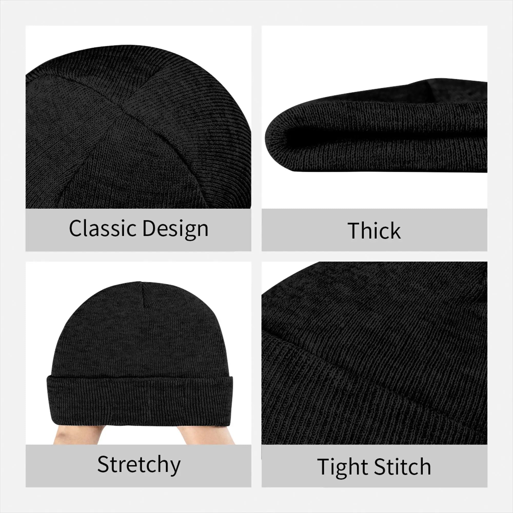 Hatsune Miku Knitted Hat Beanies Autumn Winter Hat Warm Unisex  Hip-hop  Cap Men Women Gift,