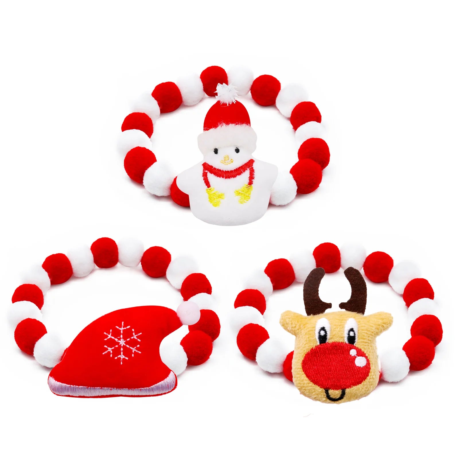 1PC Christmas Decorate Creative Pet Bowtie Dog Bow Tie Puppy Bow Ties Red Collar Dog for Small Dogs Supplies Pet Accessories