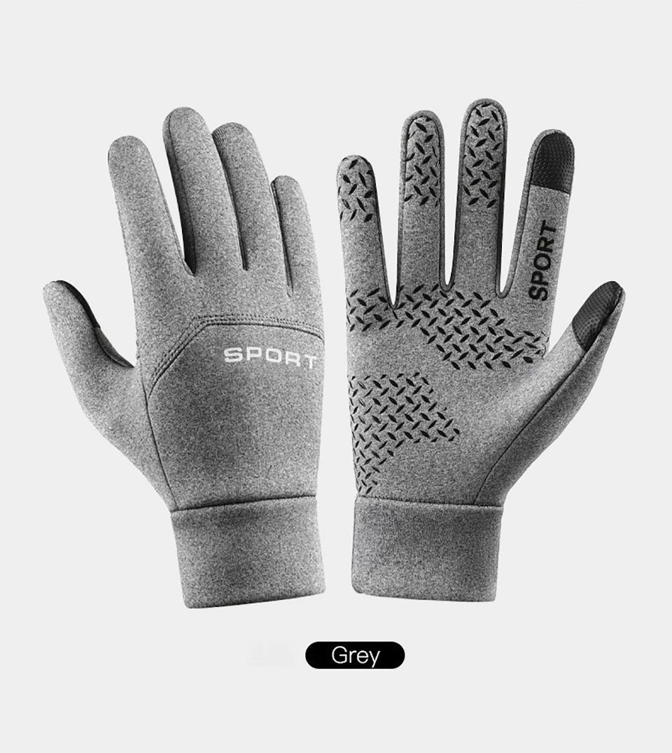 GTUBIKE Winter Men's Women's Warm Gloves Windproof Waterproof Touchscreen Gloves Outdoor Sports Running Fishing Cycling Glove