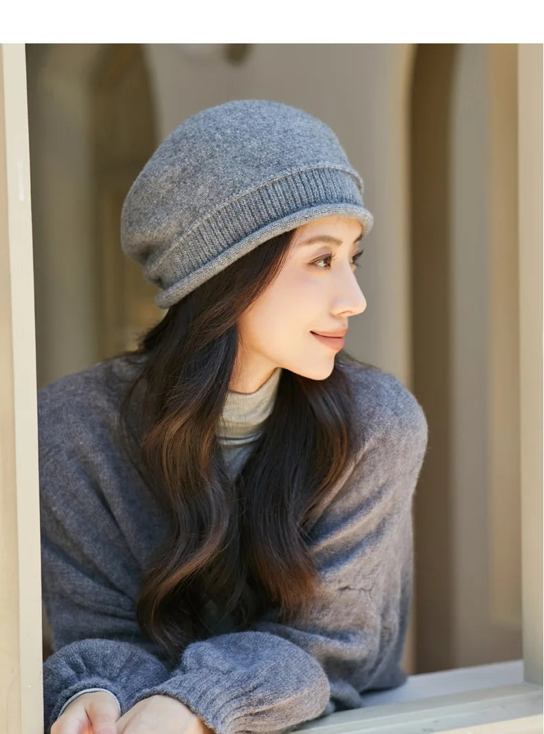 Slouchy Beanies for Women Winter Hats Soft Warm Beanie Hat Ladies Knitting Skull Beanies