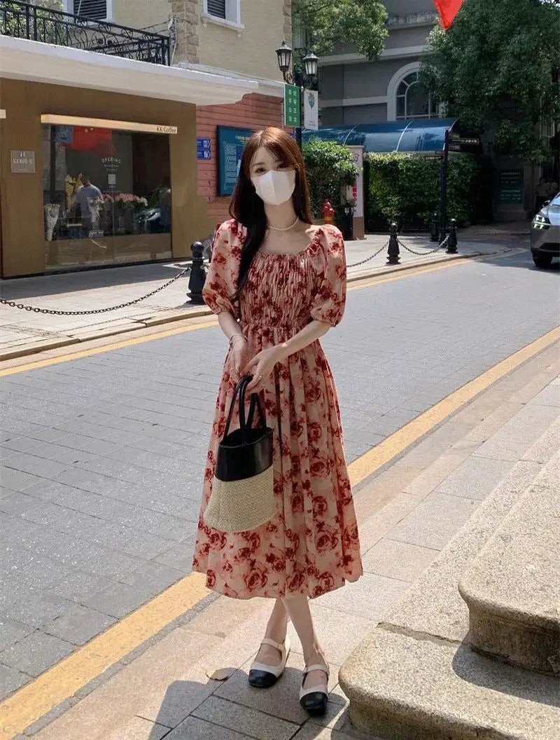 Dresses for Women Holiday Long Loose Woman Dress Birthday Maxi Soft Black Trendy One Pieces Harajuku Xxl Elegant Luxury Hot Chic