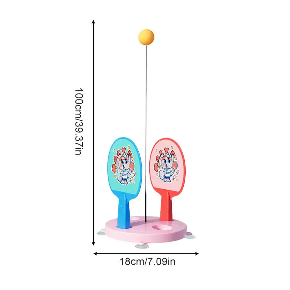 Table Tennis Trainer Table Tennis Elastic Shaft Equipment Trainer Single Sports Accessories For Kids Adults Players Exercise