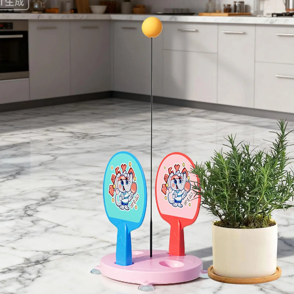 Table Tennis Trainer Table Tennis Elastic Shaft Equipment Trainer Single Sports Accessories For Kids Adults Players Exercise