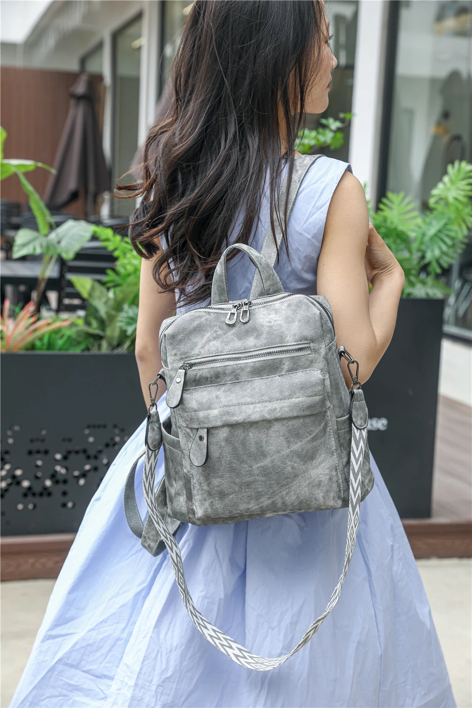 Fashion Backpacks Women Shoulder Bag Big Travel Bagpack Ladies Daypacks Large School Bags High Quality Leather Rucksacks Female