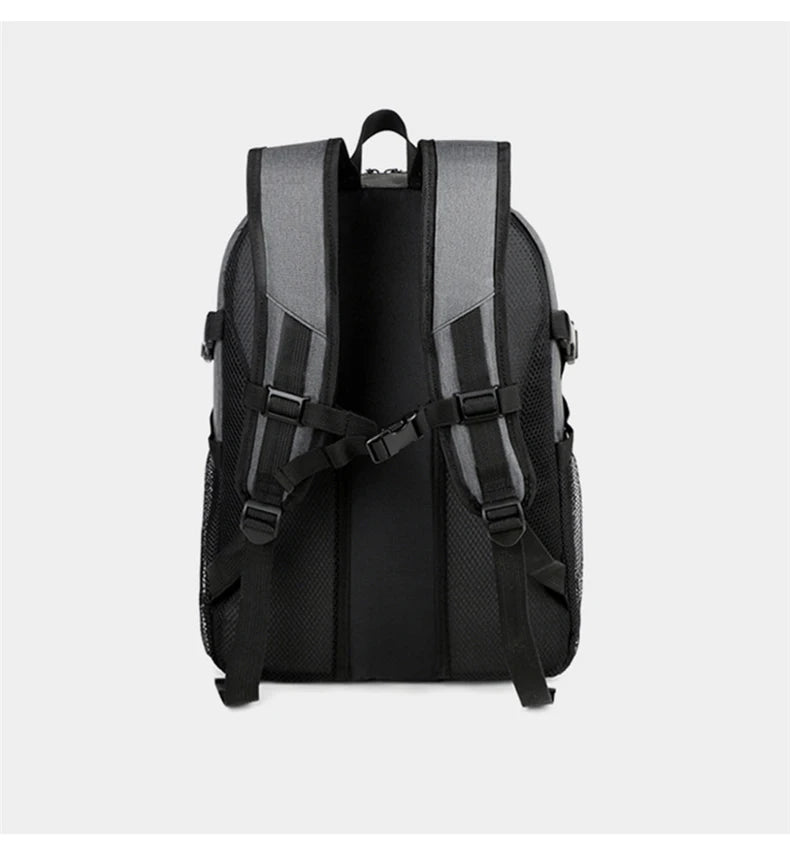 Travel Backpack Sport Basketball Soccer Football Commuting Hiking Trekking Bag Shoes Pocket Outdoor Short Trip College Schoolbag