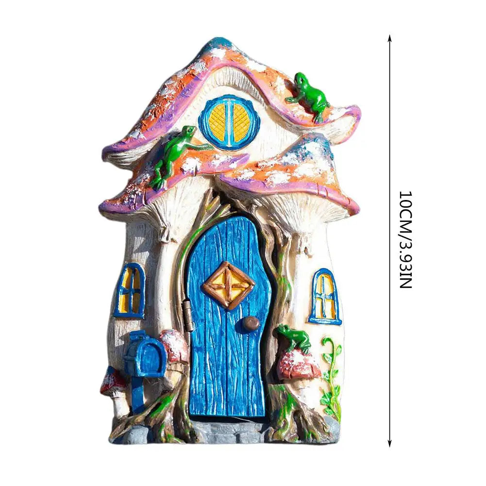 Fairy Tale World Dwarf Garden Landscaping House Resin Crafts Restaurant Garden Home Decoration Accessories