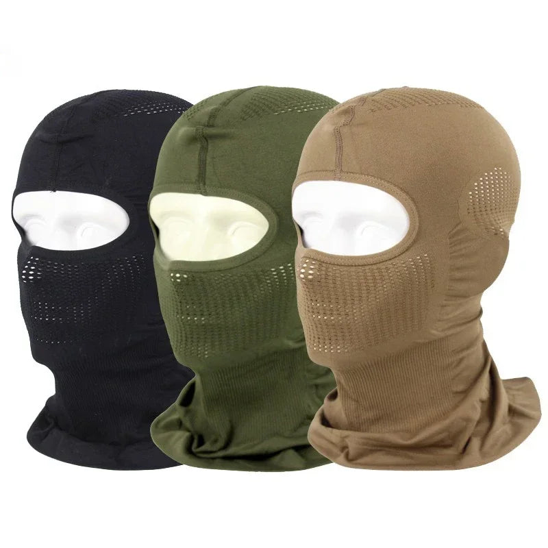 2026 Sports Tactics Quick Drying Breathable Fully Wrapped Elastic Headgear Outdoor Equipment