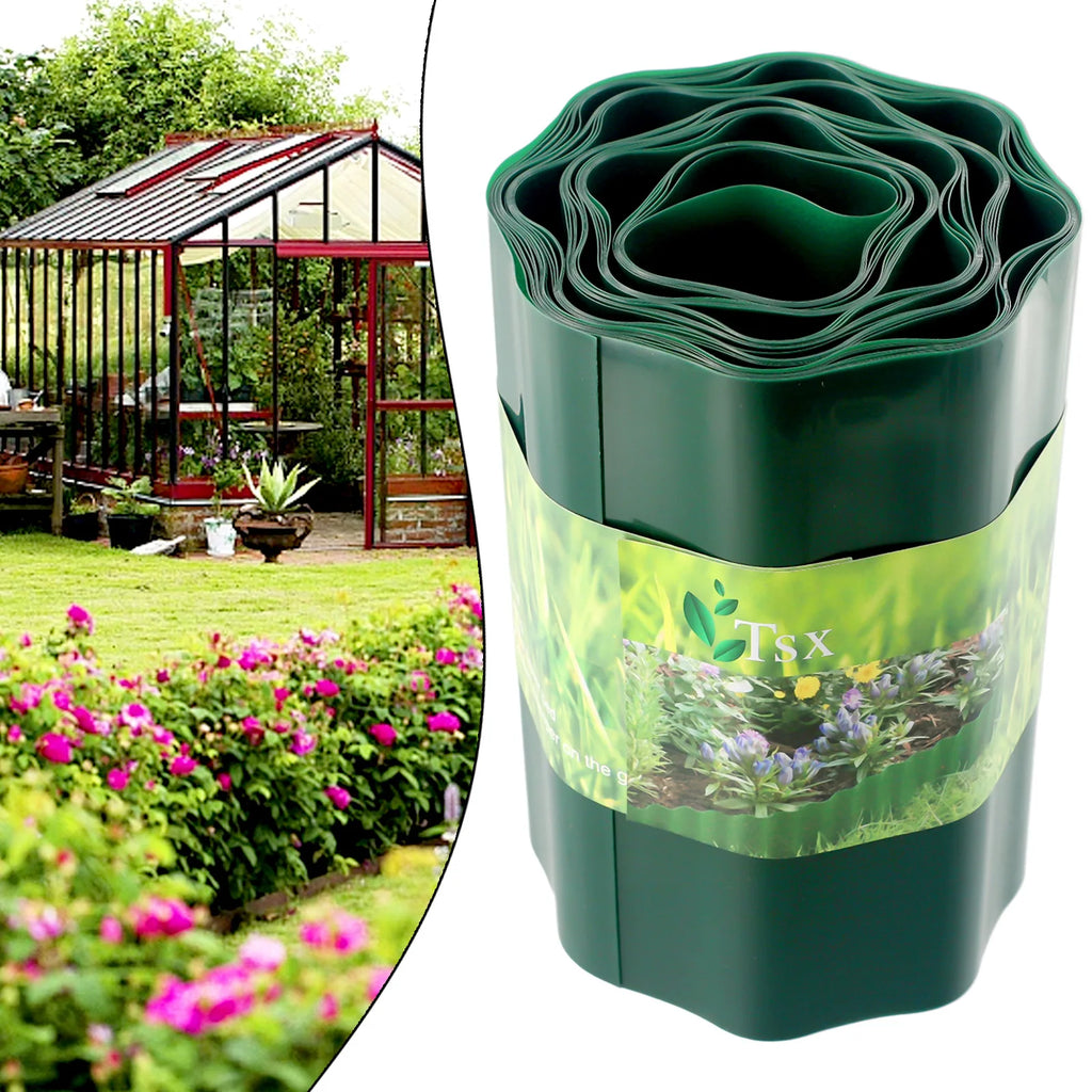 Garden Grass Lawn Edge Border Fence Path Flexible Lawn Edging Border Fence Border For Yard Lawn Garden Flower Bed High Quality