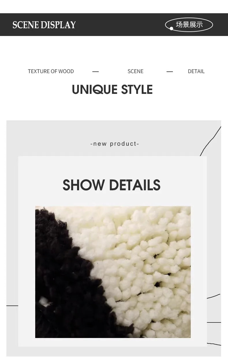 Bathroom Modern Rugs Non-Slip Black with White Mats Funny Heart Design Washable Bath Rugs Microfiber 욕실 소품 세트  גומי למקלחת רצפה