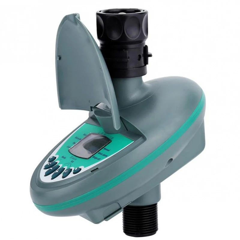 Garden Irrigation Timer LCD Display Watering Controller Weekly Daily Programming Greenhouse Potted Plants Automatic Sprinklers