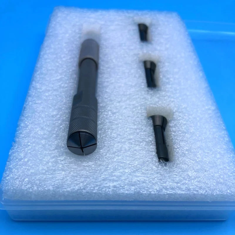 Watchmaker tools Precision grip  hold heads, gears, drill bits, and large steel wheels with 4 6104 collects