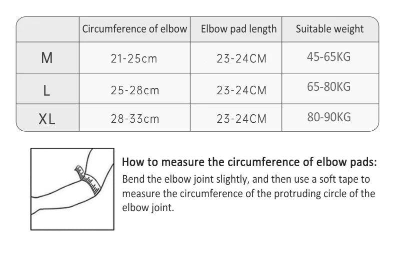 Sports Elbow Pads with Silicone Massage Tennis Arm Joint Sleeves Outdoor Basketball Arm Protectors Fitness Sport Protective Gear