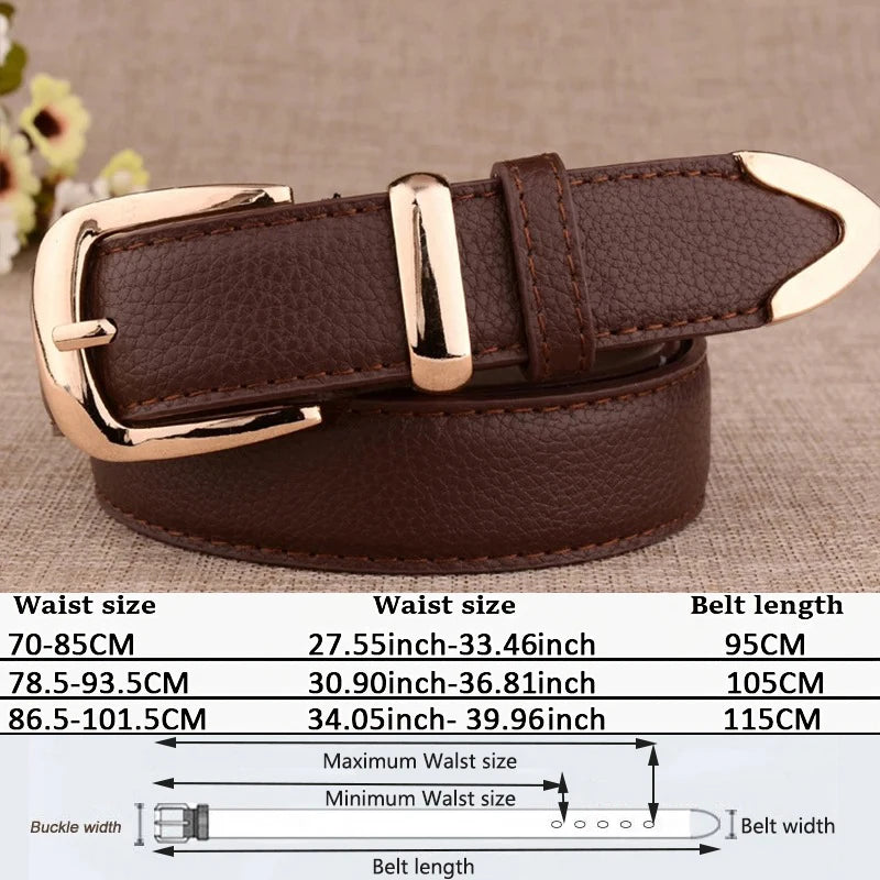 Stylish Women's Belts High Quality WaistBest Matching Dress Jeans Waistband for Lady straps for women LB2146