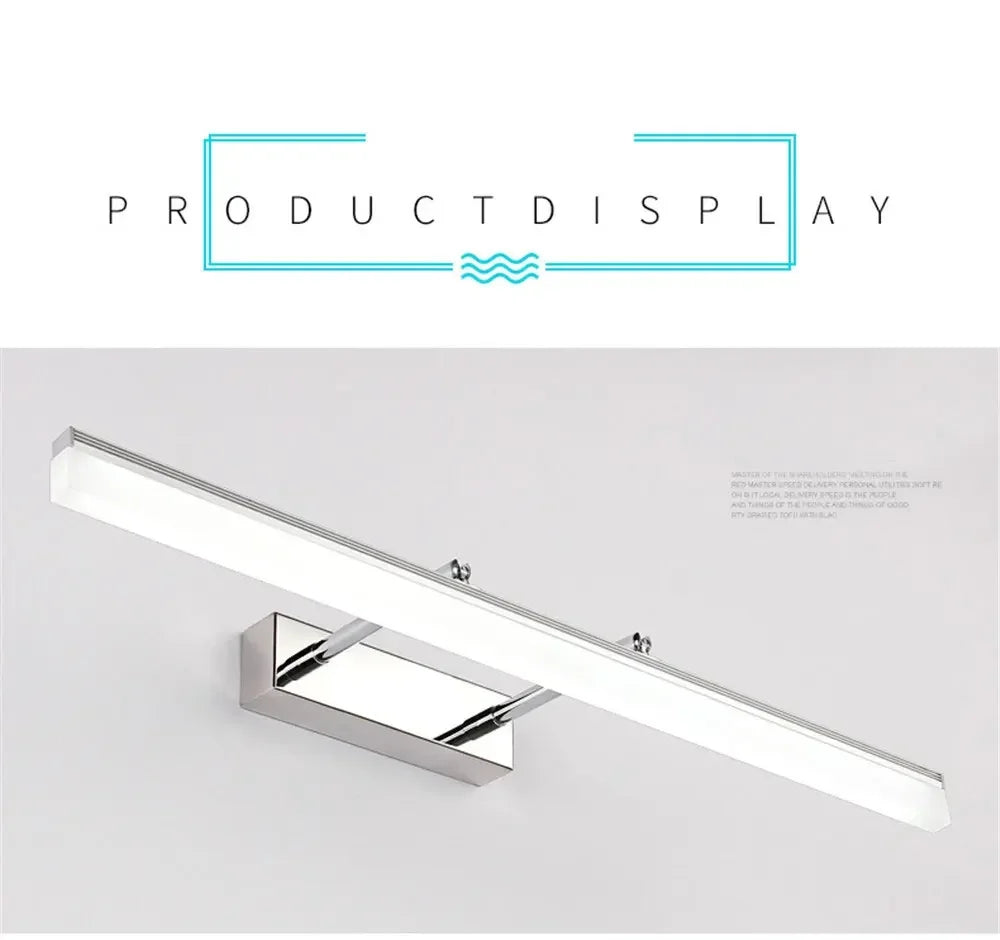 Bathroom Mirror Front Wall Lamp Waterproof Anti-fog Retractable Sconce Wall Light Makeup Mirror Wall Lights