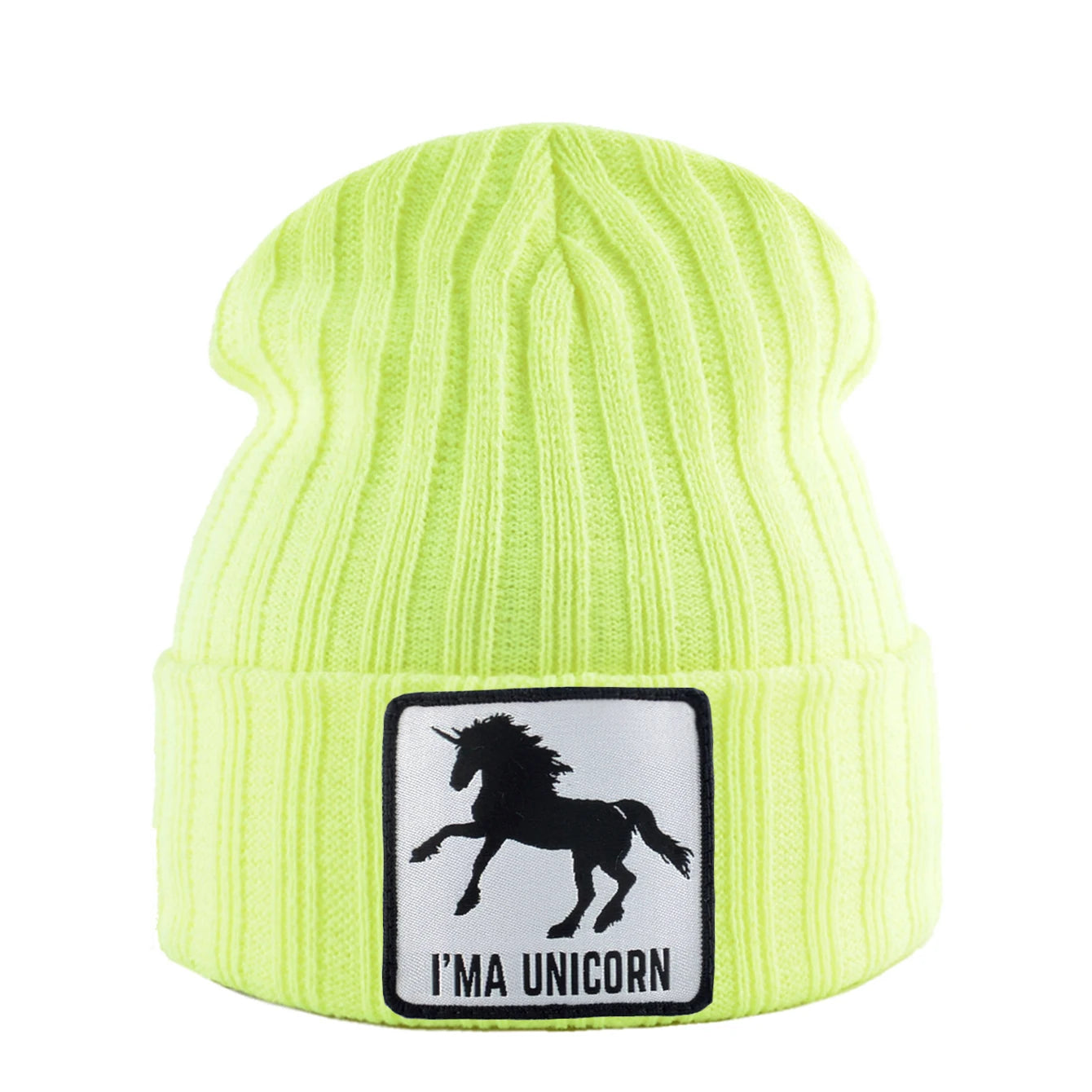 Knitted Skullies Beanie With Animals Patch Men Women Outdoor Casual Sport Hats Autumn Winter Solid Color Hip Hop Beanies