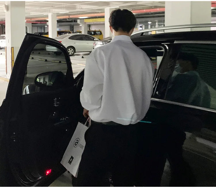 Men's Long Sleeve Shirt Casual Style for Spring and Autumn