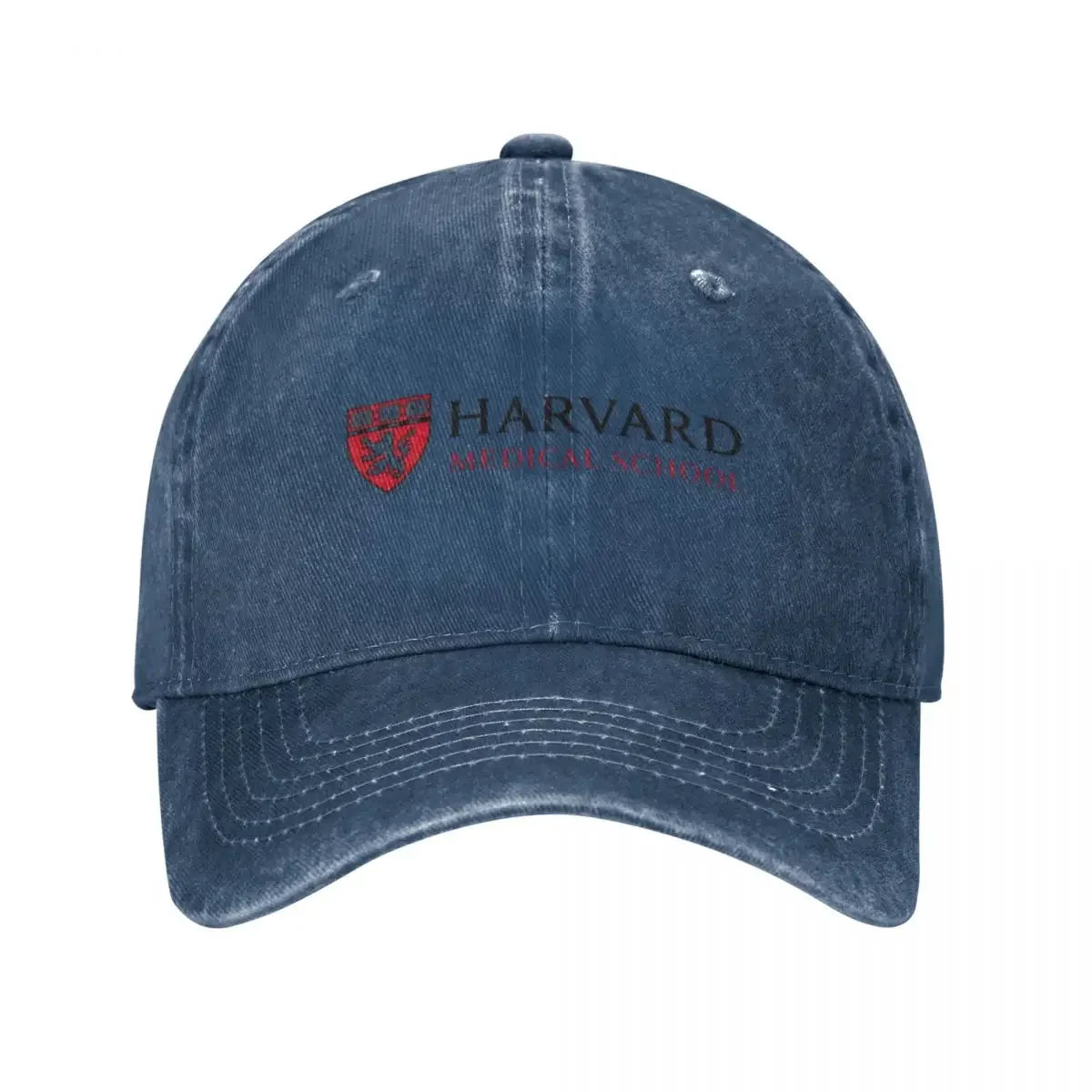 Harvard Medical School Baseball Caps Fashion Denim Hats Outdoor Adjustable Casquette Hip Hop Baseball Cowboy Hat for Men Women