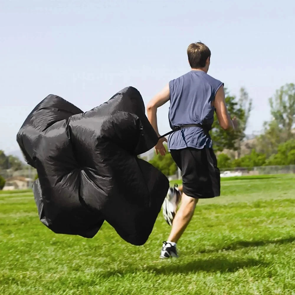 Agility Training Football Soccer Equipment, Fitness Training Disc Cones Ladder Chute Running Umbrella for Speed Balance Footwork