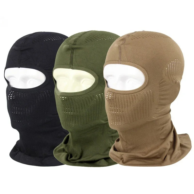 2026 Sports Tactics Quick Drying Breathable Fully Wrapped Elastic Headgear Outdoor Equipment