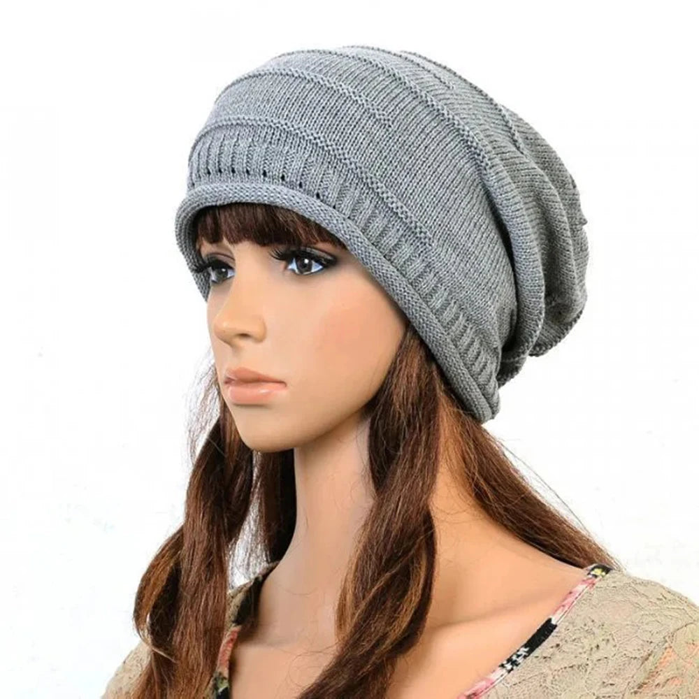 Protect Yourself From The Cold Winter With This Stylish Oversized Slouch Hat