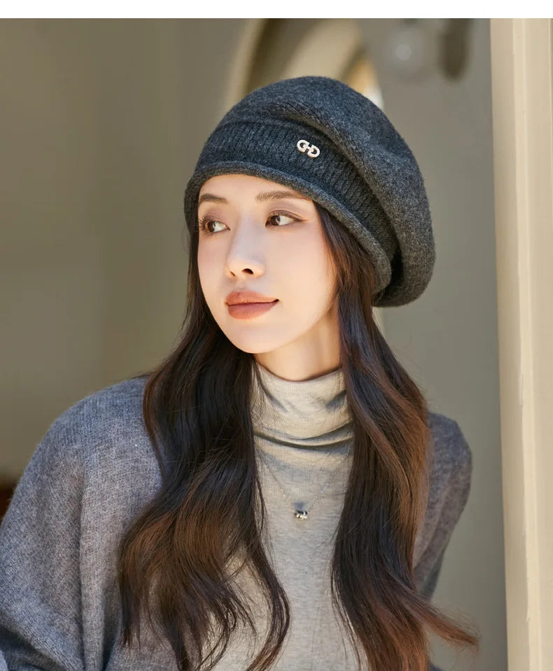 Slouchy Beanies for Women Winter Hats Soft Warm Beanie Hat Ladies Knitting Skull Beanies