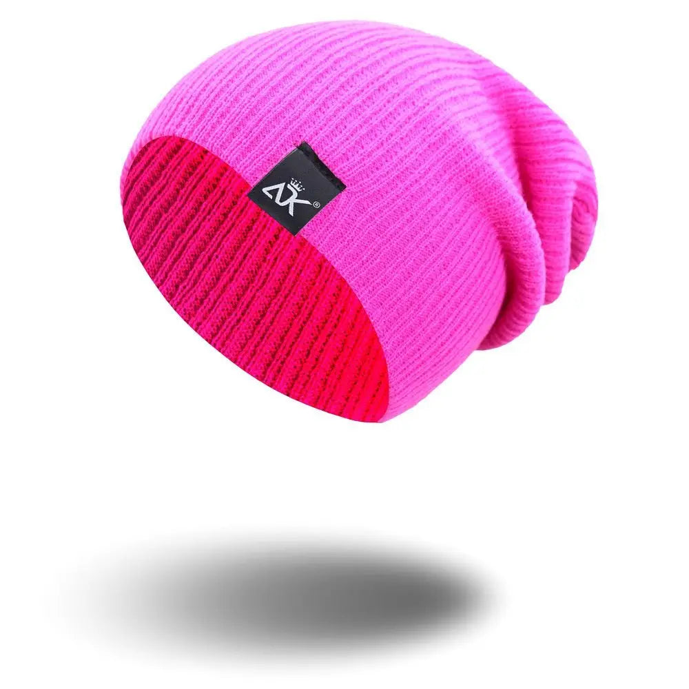 2021 Winter Hats for Woman New Men Beanies Knitted Solid Cute Hat Girls Autumn Female Baggy Cap Warmer Bonnet Ladies Casual Cap