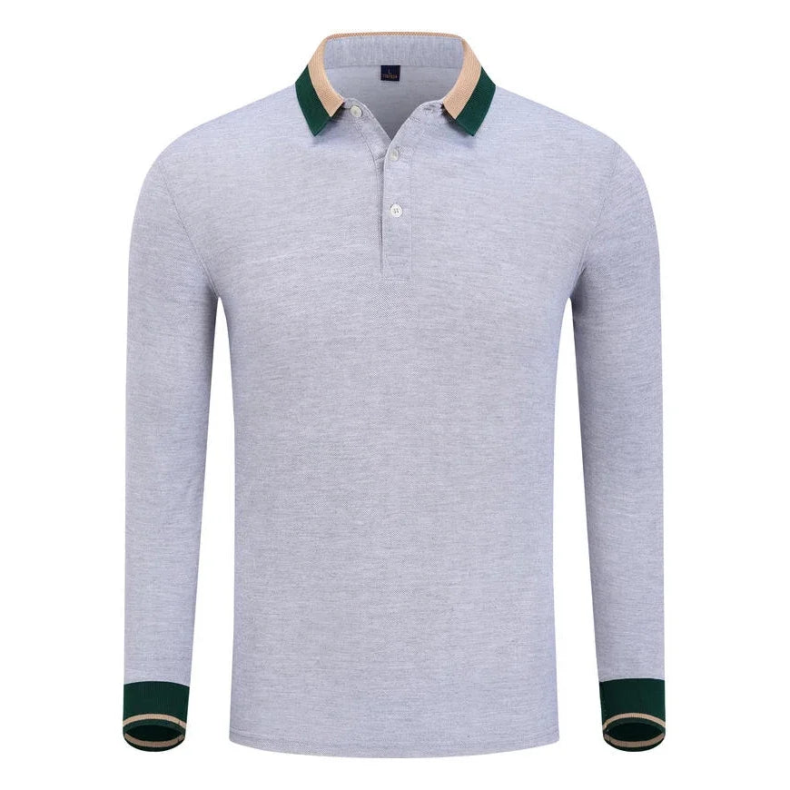 Long Sleeve Polo Shirts Custom Logo Mens T Shirt Restaurant Uniforms Women's Workwear Designer Company Team Clothes