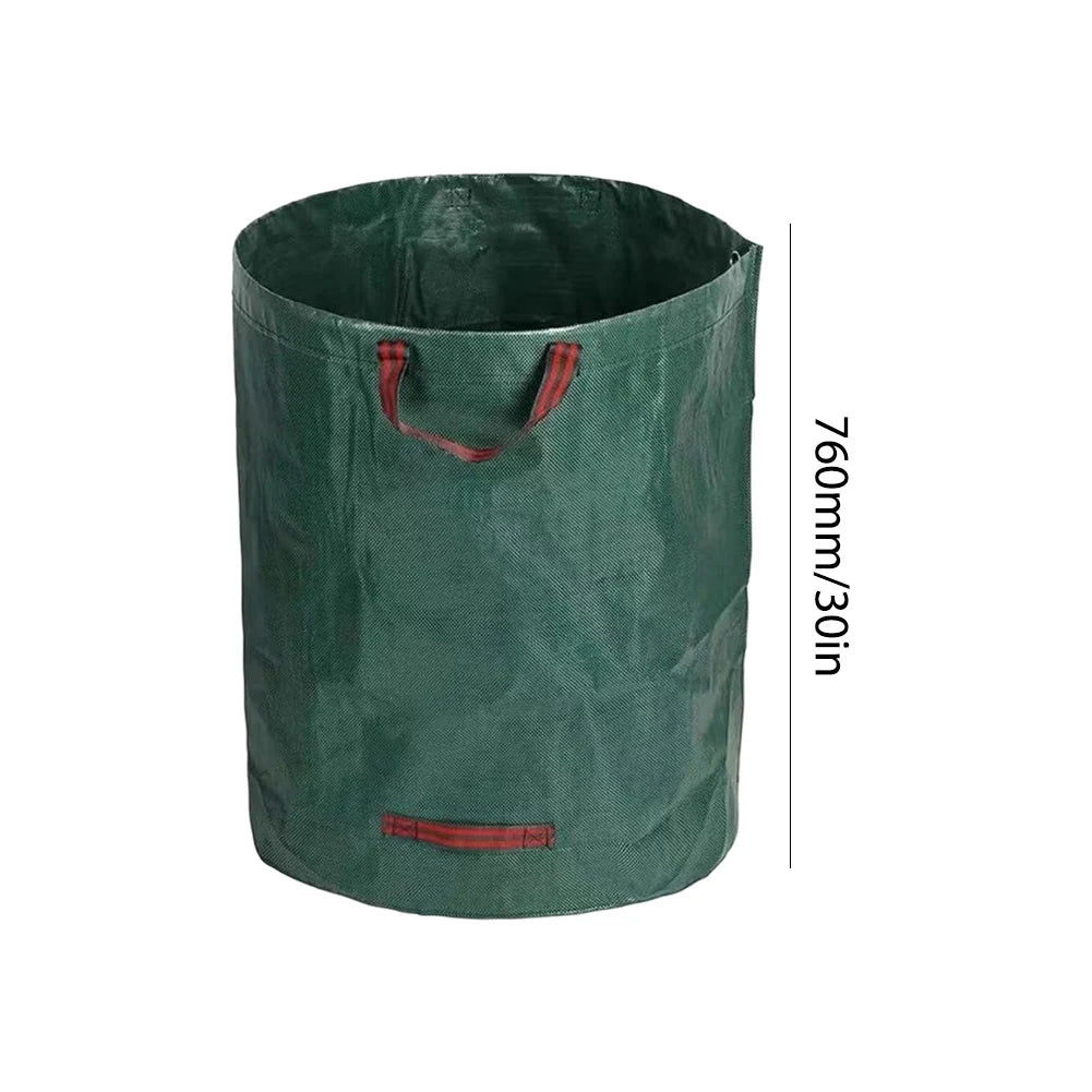 60-500L Garden Leaf Bag Foldable Garden Waste Bag Reusable Garden Garbage Bag Garden Leaf Collector Fallen Leaves Basket