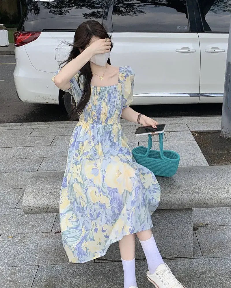 Dresses for Women Holiday Long Loose Woman Dress Birthday Maxi Soft Black Trendy One Pieces Harajuku Xxl Elegant Luxury Hot Chic