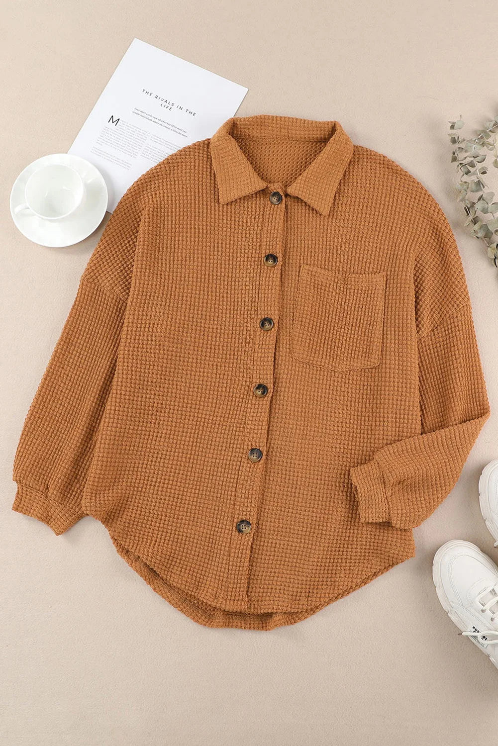 Long Sleeve Casual  Oversize Blouses Shirts For Women Turn-down Collar Jacket Spring Autumn Blouse Boho Beach Cover-up Blusas
