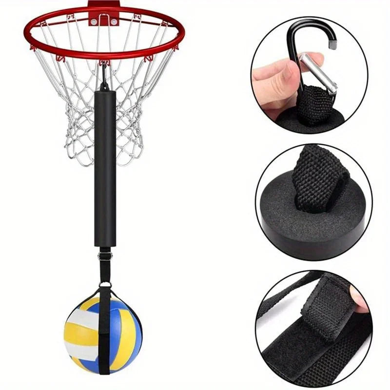 1PC Volleyball Training Equipment Aid Practice Trainer with Adjustable Belt for Serving Setting Spiking Training Returns Ball
