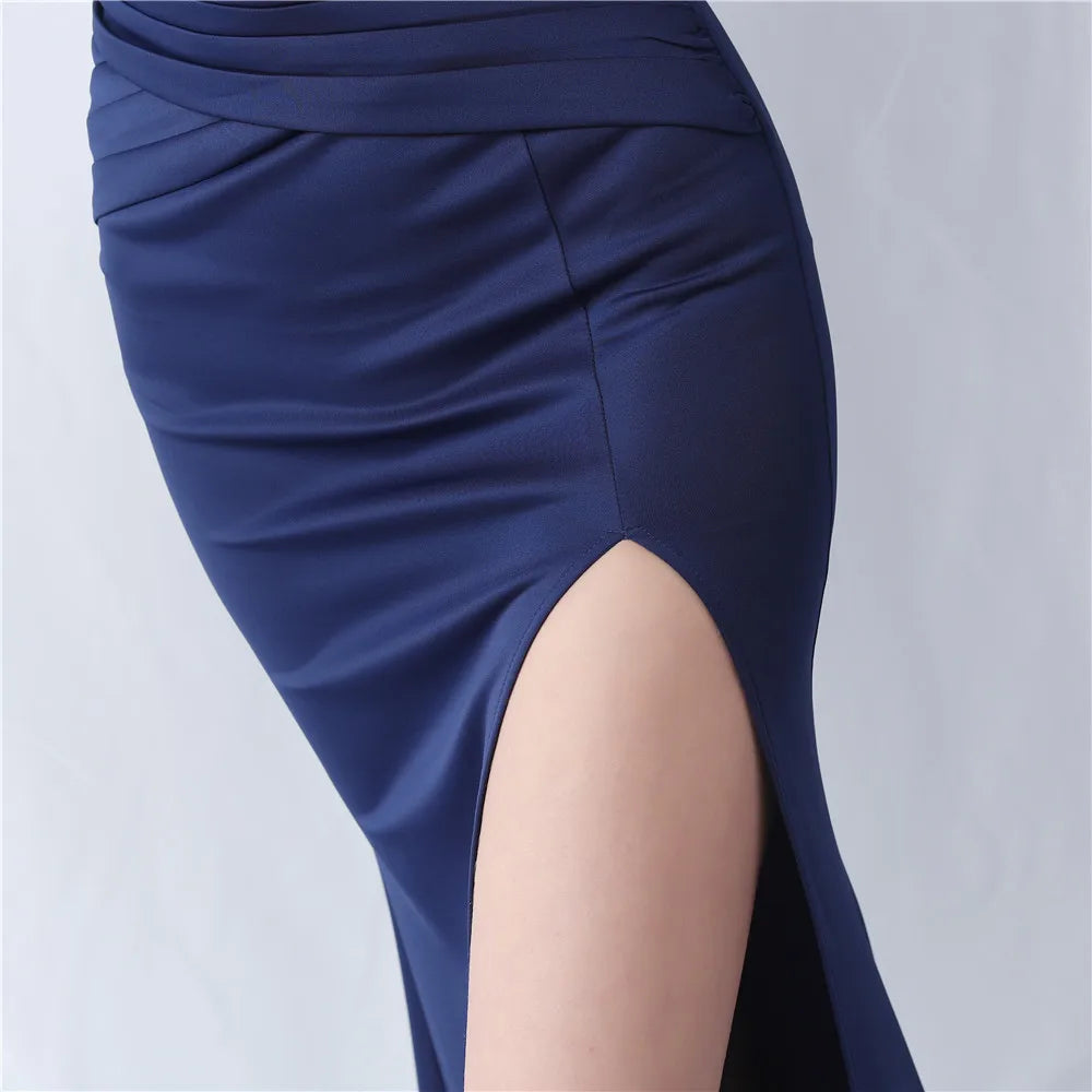 Formal Dresses for Special Events Satin Evening Dress Luxury Woman Party Occasion Long Event Elegant Women Luxurious Mermaid