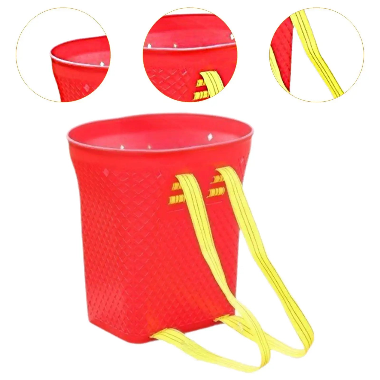 Back Basket Backpack Multipurpose Storage Basket for Hiking Fishing Camping
