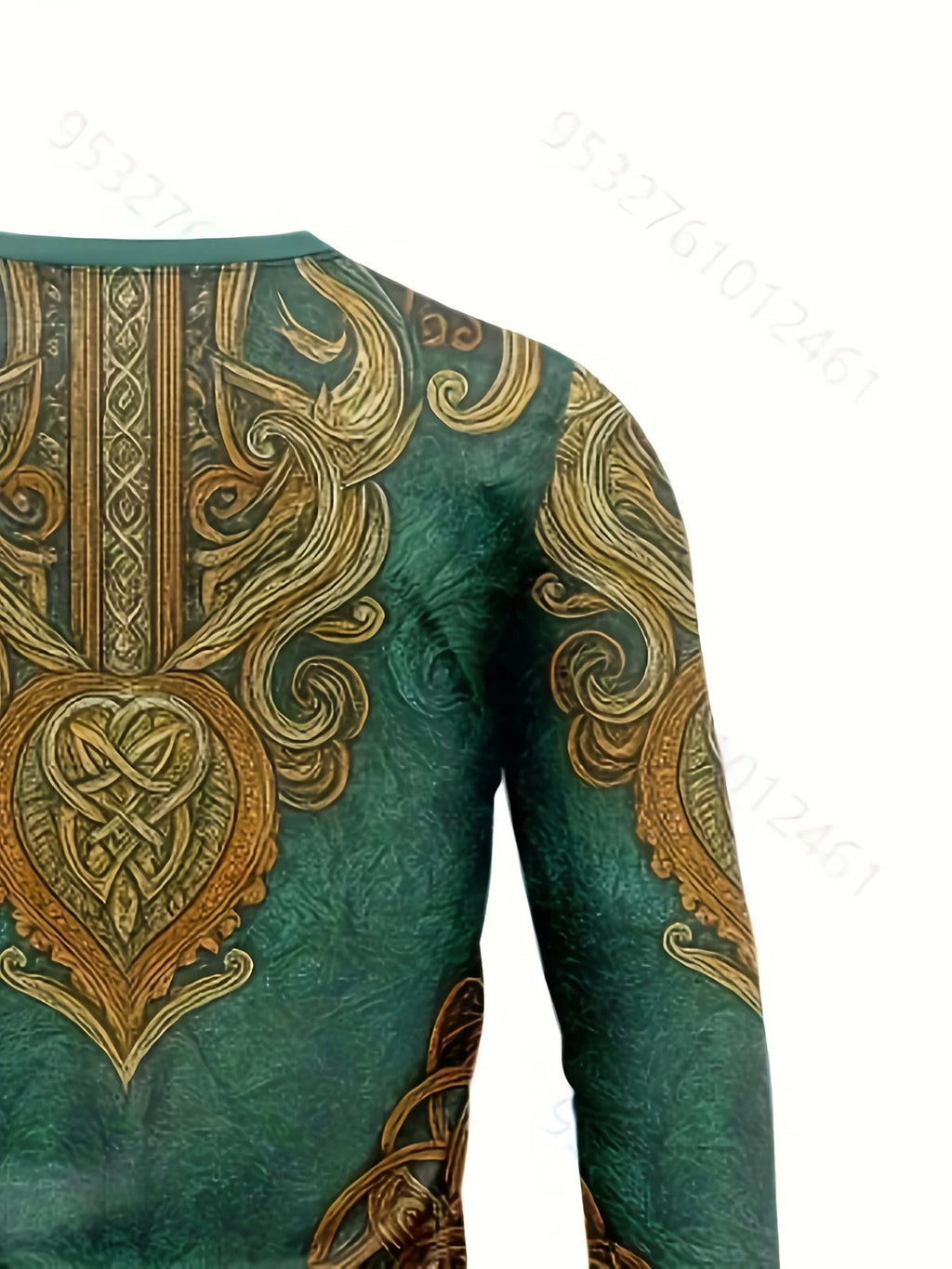 Men's Long Sleeve T-shirt 3d Totem Print T-Shirts Men Women Fashion Fitness Tops Tees Outdoor Top Camo Clothing