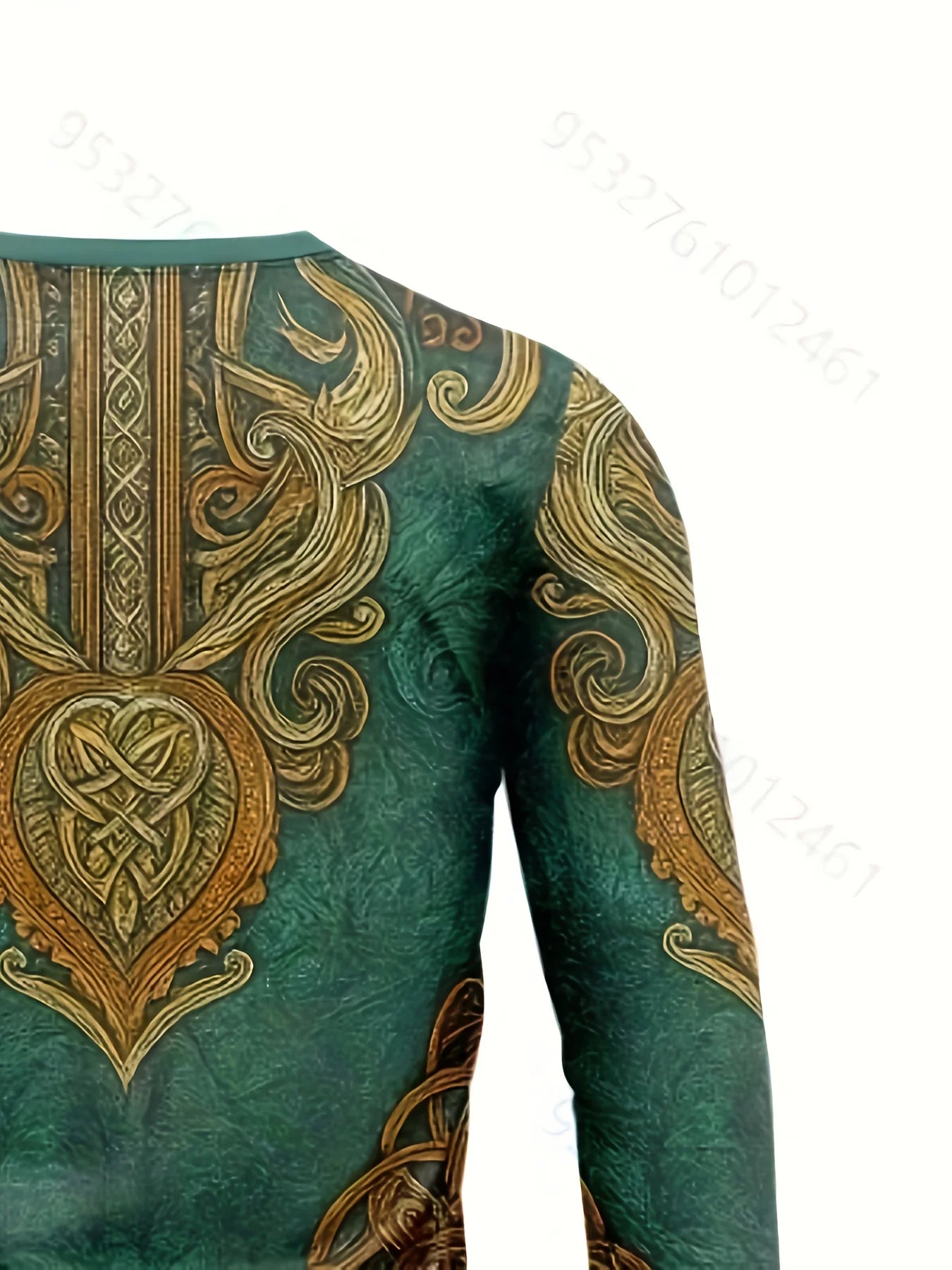 Men's Long Sleeve T-shirt 3d Totem Print T-Shirts Men Women Fashion Fitness Tops Tees Outdoor Top Camo Clothing