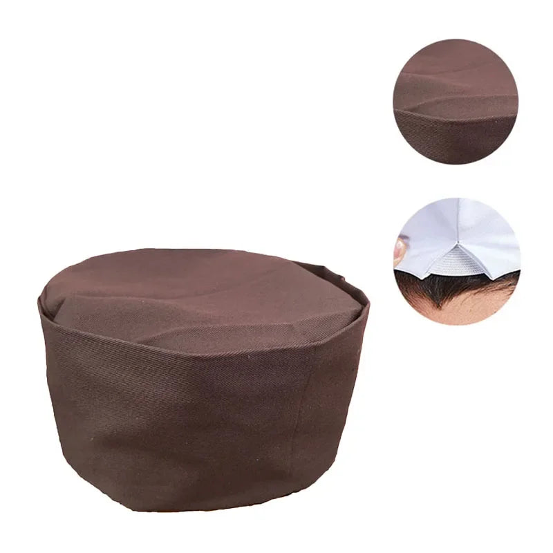 Food service Work Caps Men's Chef Hat Sushi Restaurant Waiter Chef Hat Cafe Bakery Cook Cap Japanese Korean Style Cuisine Hats