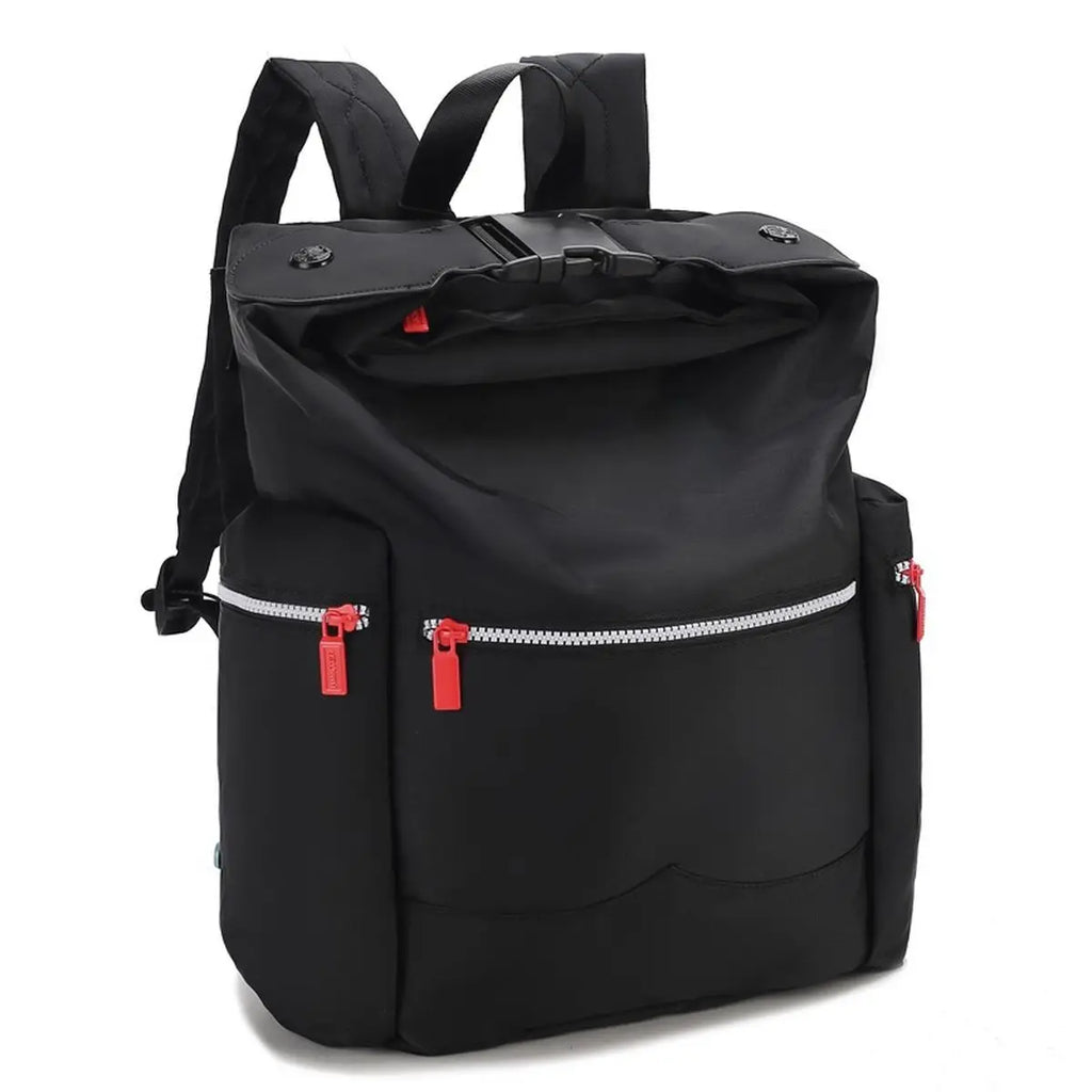 Backpack Computer Bag Student Schoolbag Simple Fashion Carry-on Bag Luggage Bag Lightweight Large