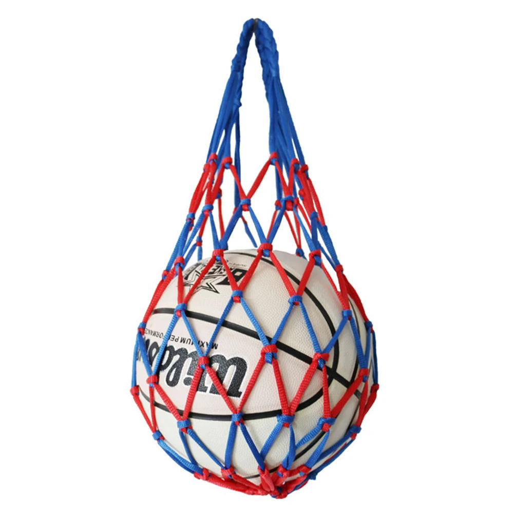 Sports Ball Holder Youth Football Self Trainer Football Net Bag Sports Mesh Equipment for Carrying Basketball Volleyball Soccer