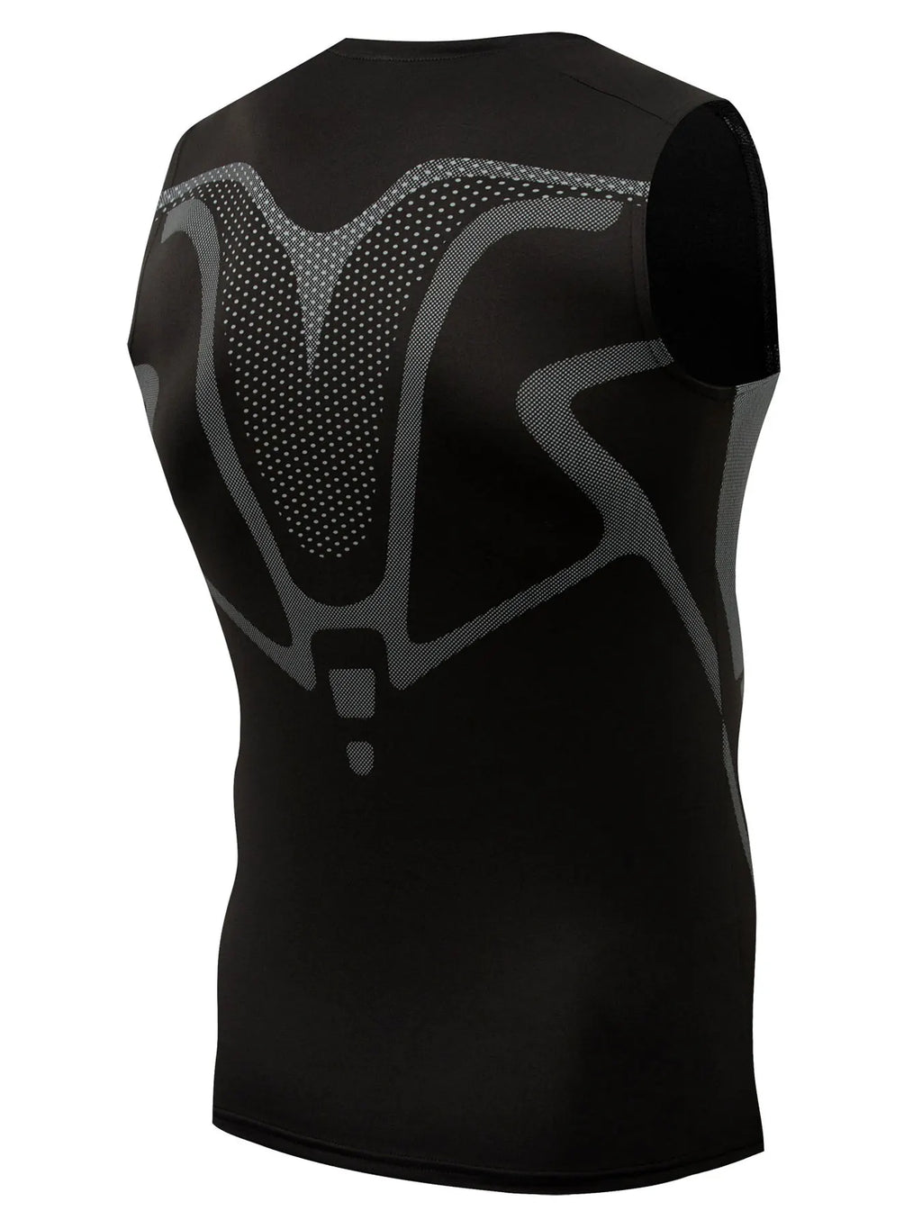 Men Sports Vest,quick Drying Moisture Absorption Breathable Base Fitness Compression Clothes,digital Print Sleeveless Sweatshirts for Basketball Training Running Cycling