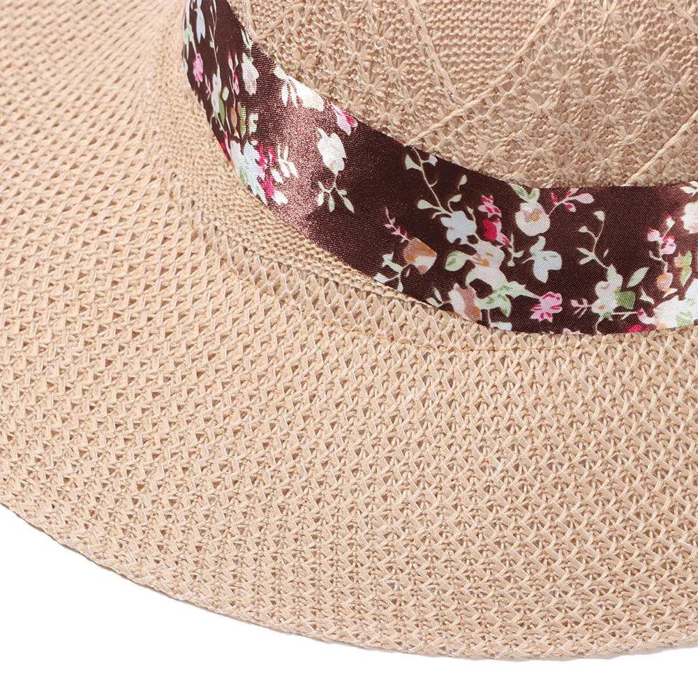 Summer Hats For Women Sun Hat Beach Ladies Fashion Ribbon Fisherman's hat Lady Casual Sun Hats For Women Straw Hat