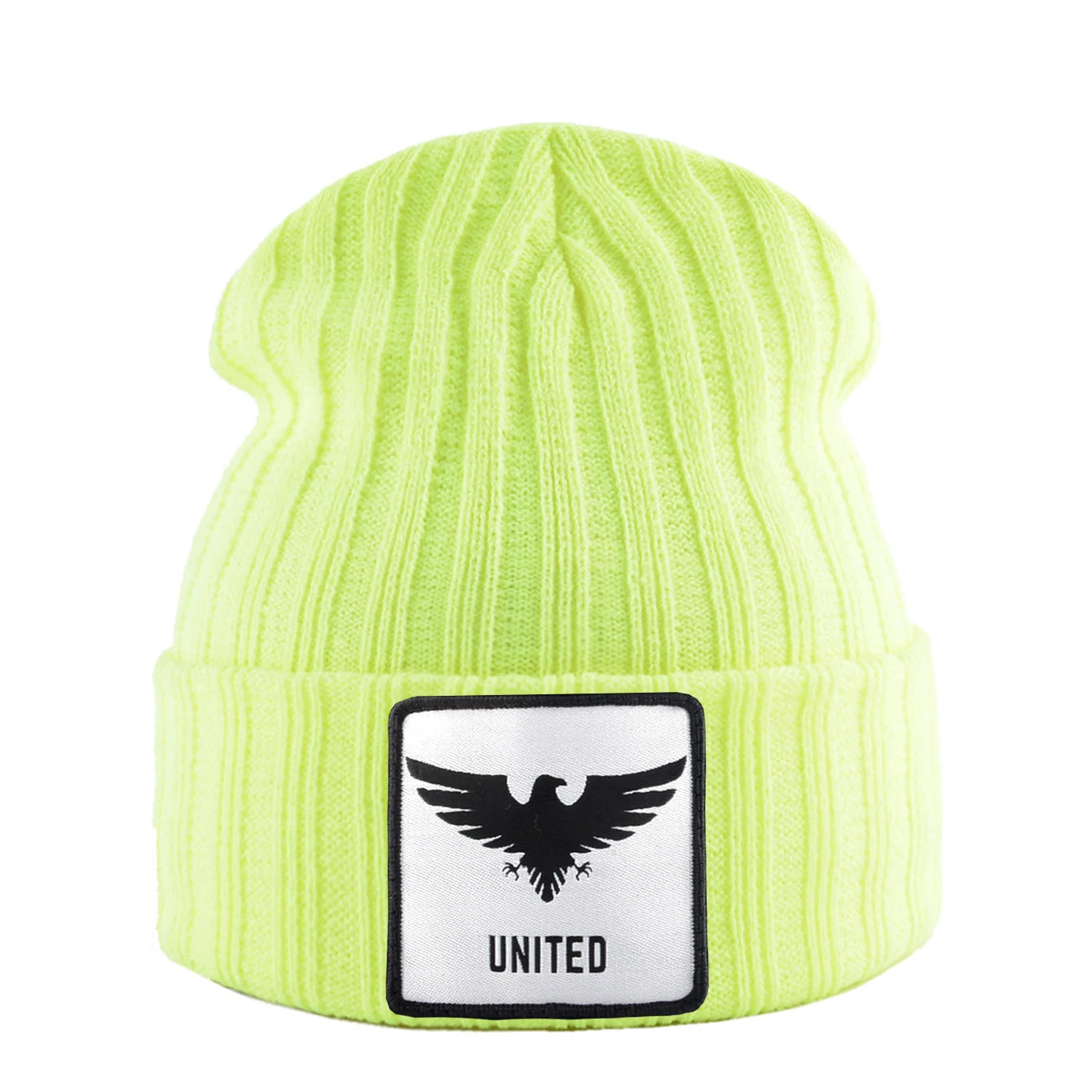 Knitted Skullies Beanie With Animals Patch Men Women Outdoor Casual Sport Hats Autumn Winter Solid Color Hip Hop Beanies