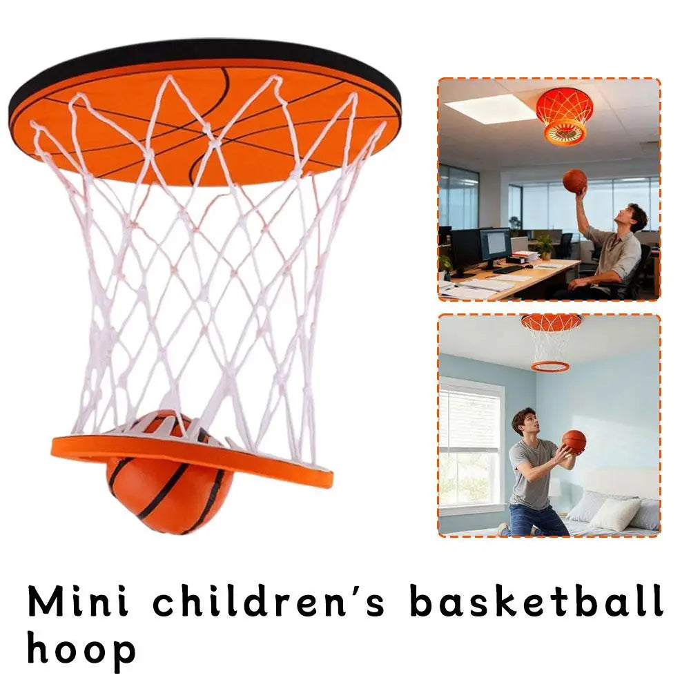 Indoor Ceiling basketball Hoops Children's Basketball Hoops Household For Room Shooting Ball Sport Game Set Training Equipment