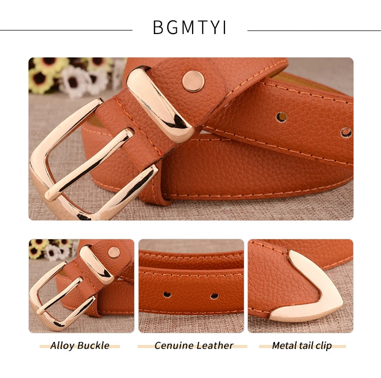 Stylish Women's Belts High Quality WaistBest Matching Dress Jeans Waistband for Lady straps for women LB2146