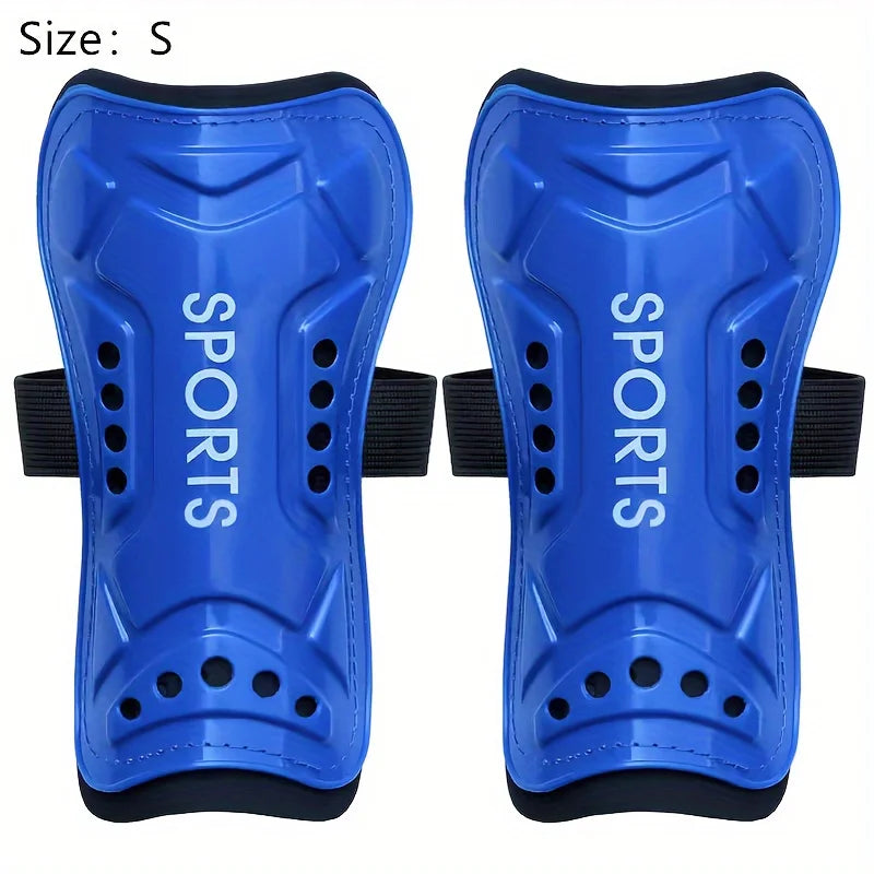 Youth football leg guards, 1 pair of leg guards, football equipment for matches, breathable and durable calf equipment