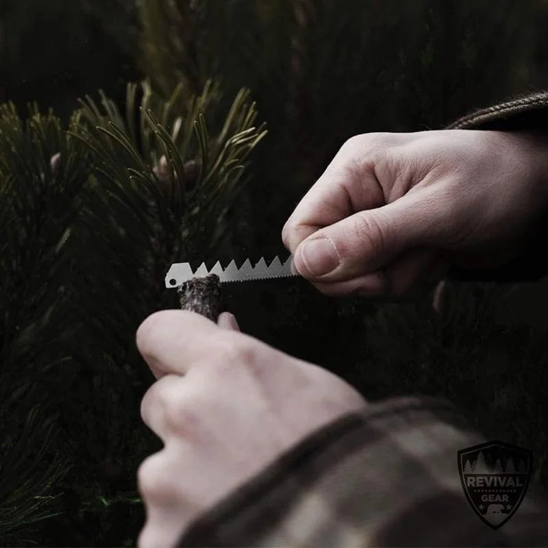 Outdoor Camping Outdoor Multifu Equipment Survival Tools Stainless Steel Card Fishing Portable Practical Hand Tools Supplies